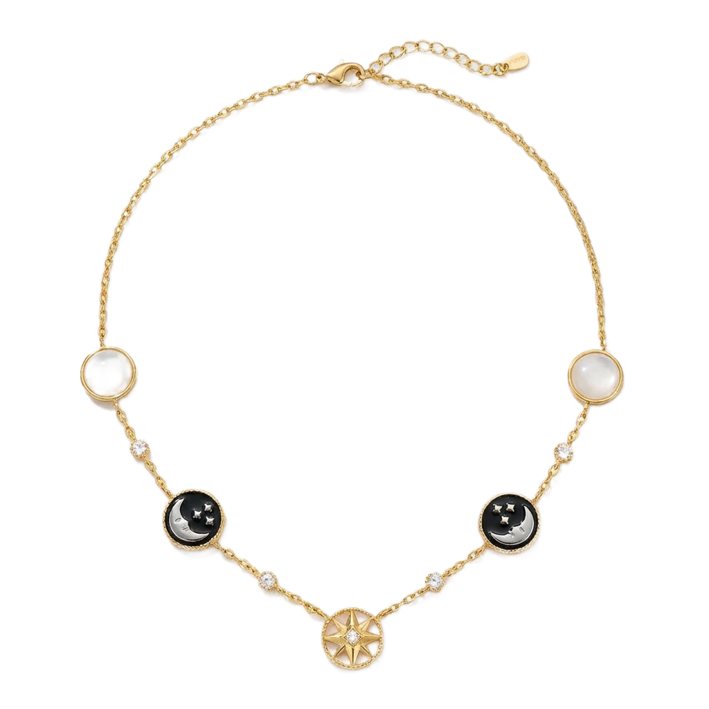 Guiding Moon Necklace (Imported, Boxed Model)