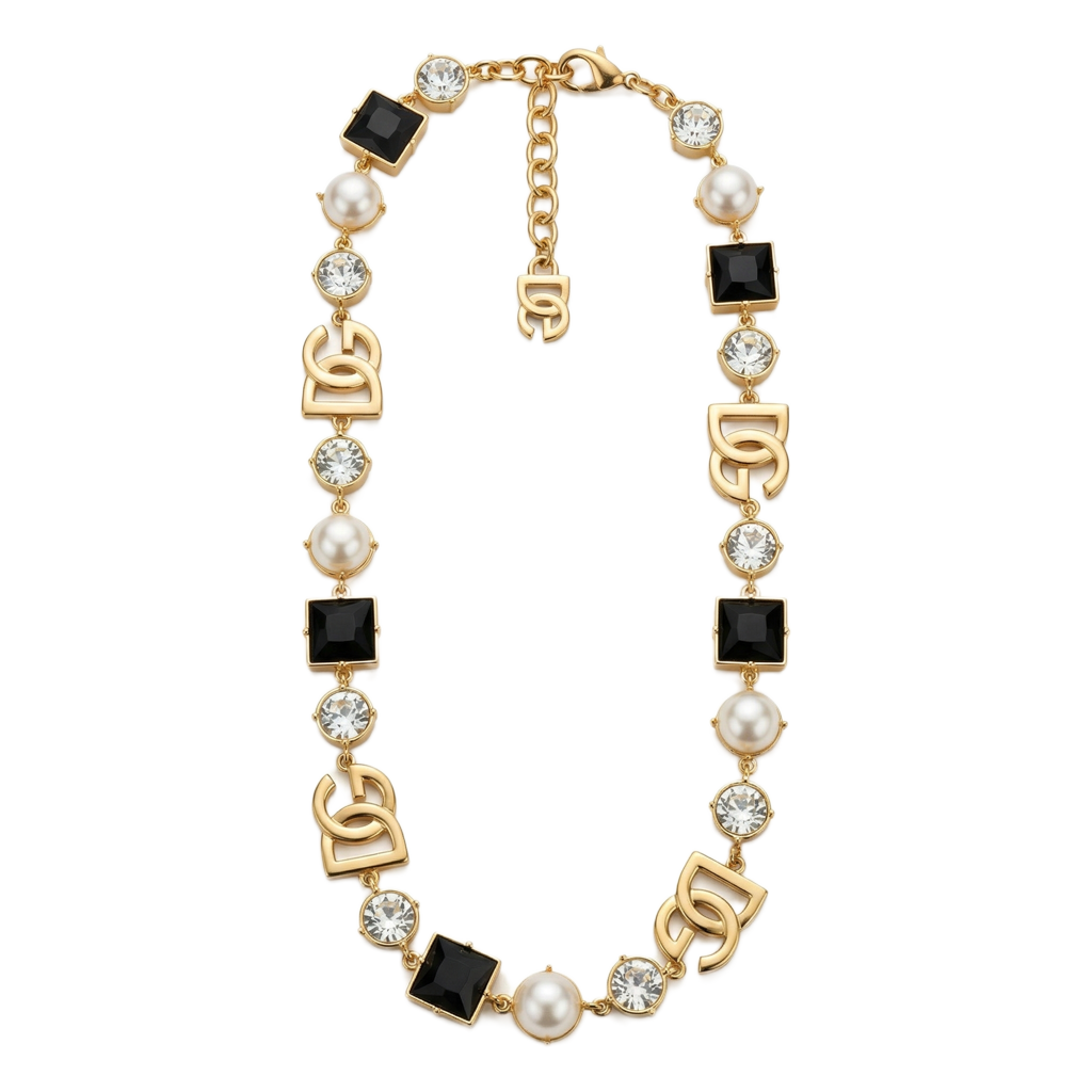 Midnight Pearl Gallery Kolye (İthal Model)