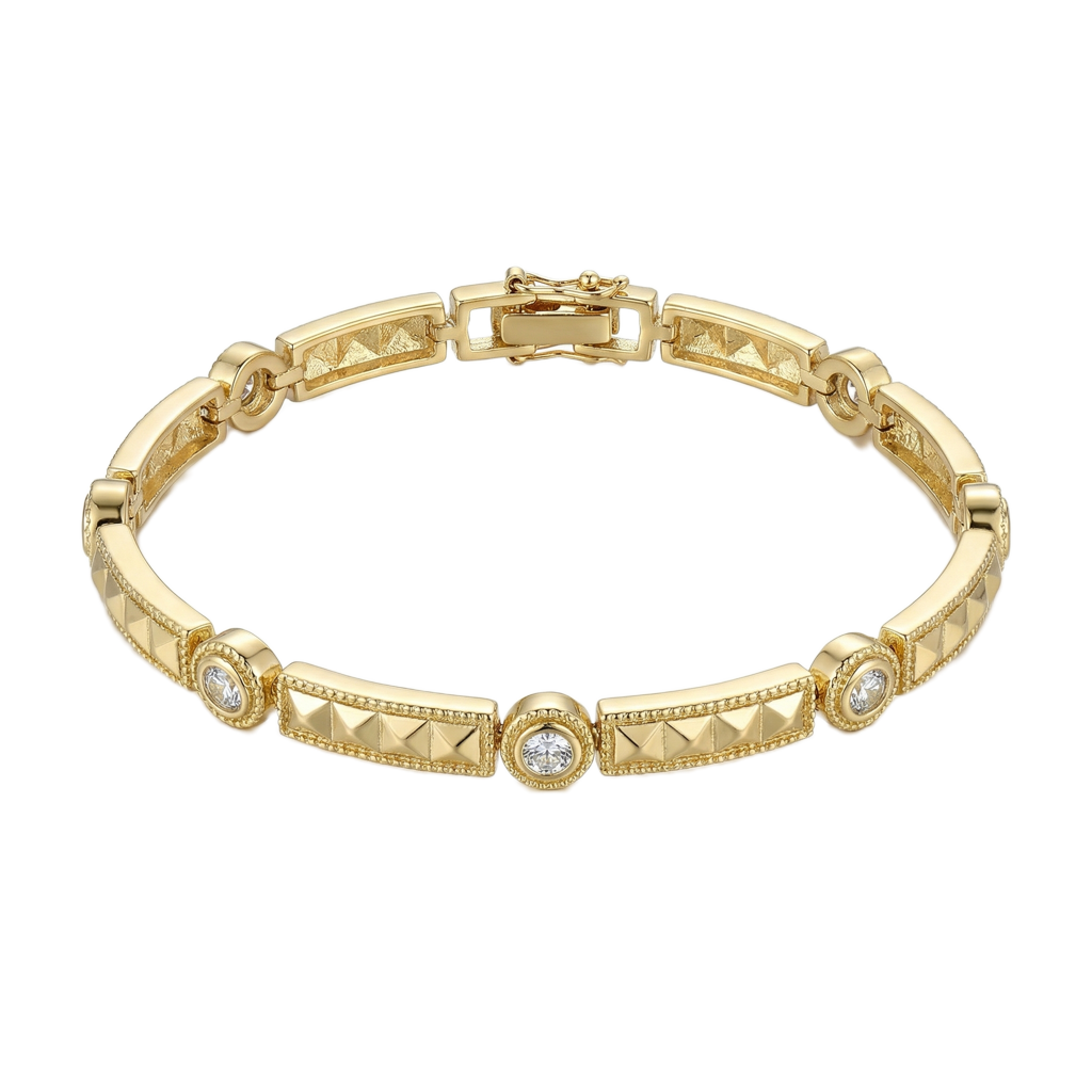 Pyramid Dot Bileklik