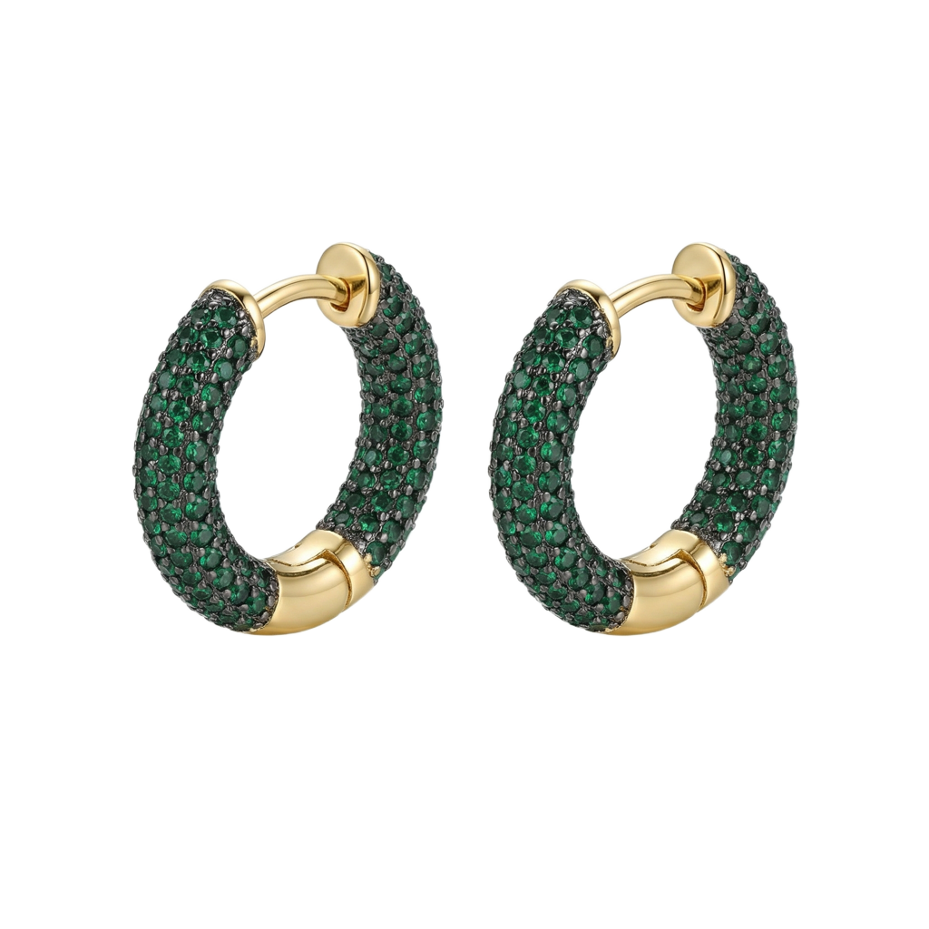 Midnight Gala Hoops Küpe