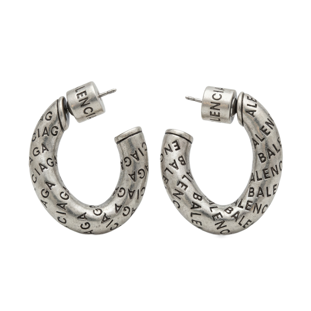 Matte Script Küpe (İthal Model)