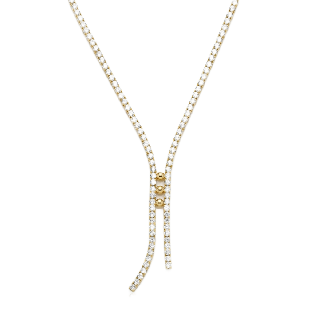 Cascading Crystal Kolye