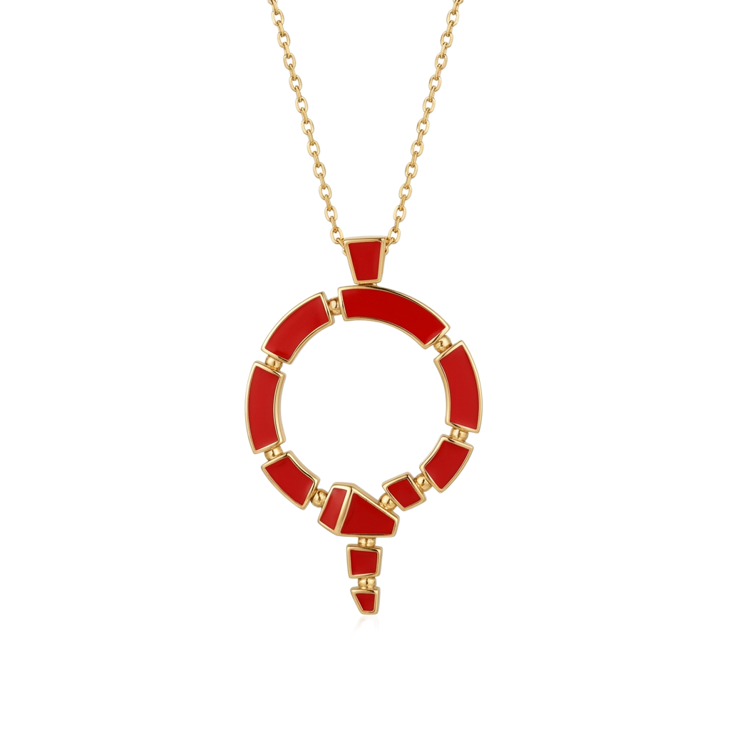 Red Rhythm Kolye (İthal Model)