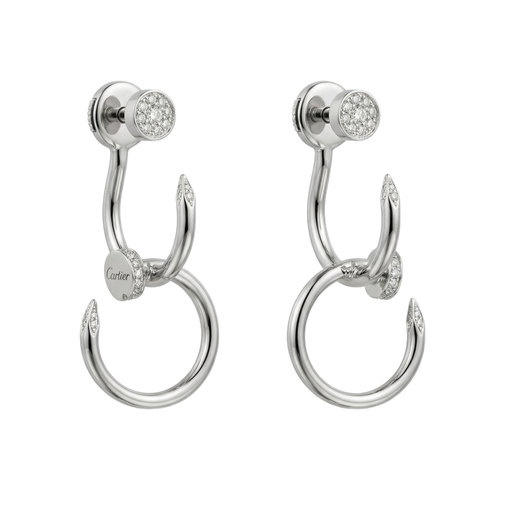 Crystal Spike Küpe (İthal Model)