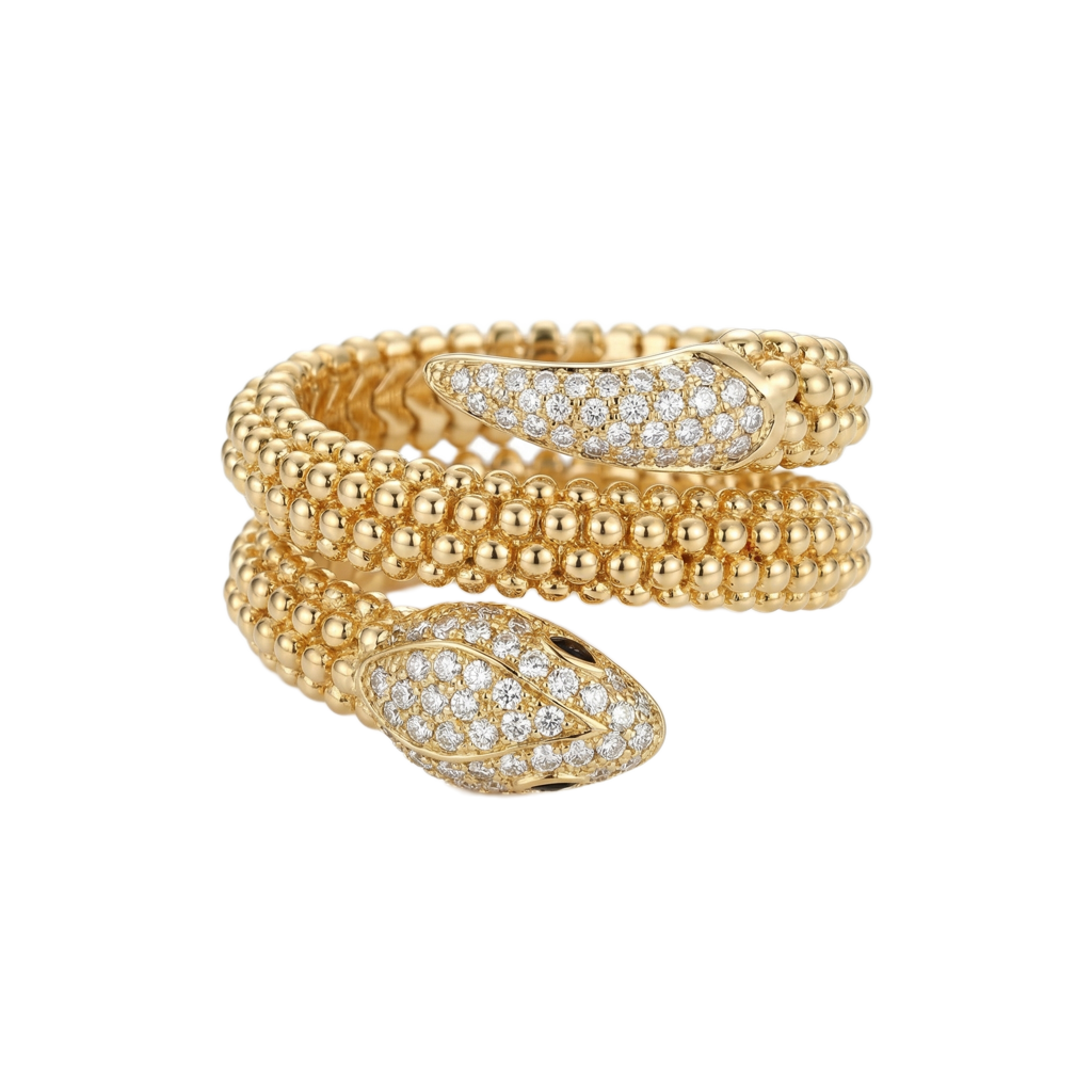 Gilded Cobra Yüzük (İthal Model)