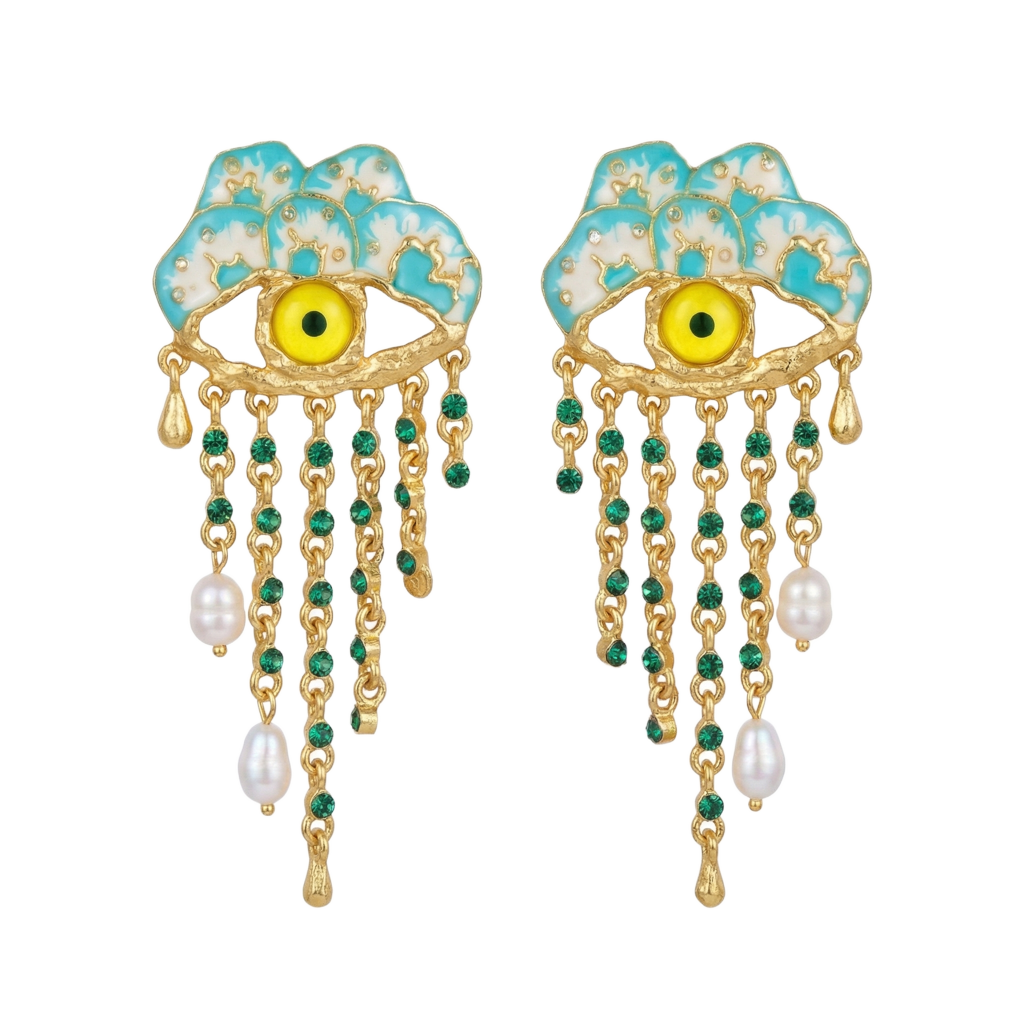 Azure Oracle Küpe (İthal Model)