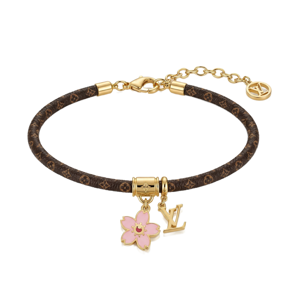 Monogram Sakura Bileklik (İthal Model)
