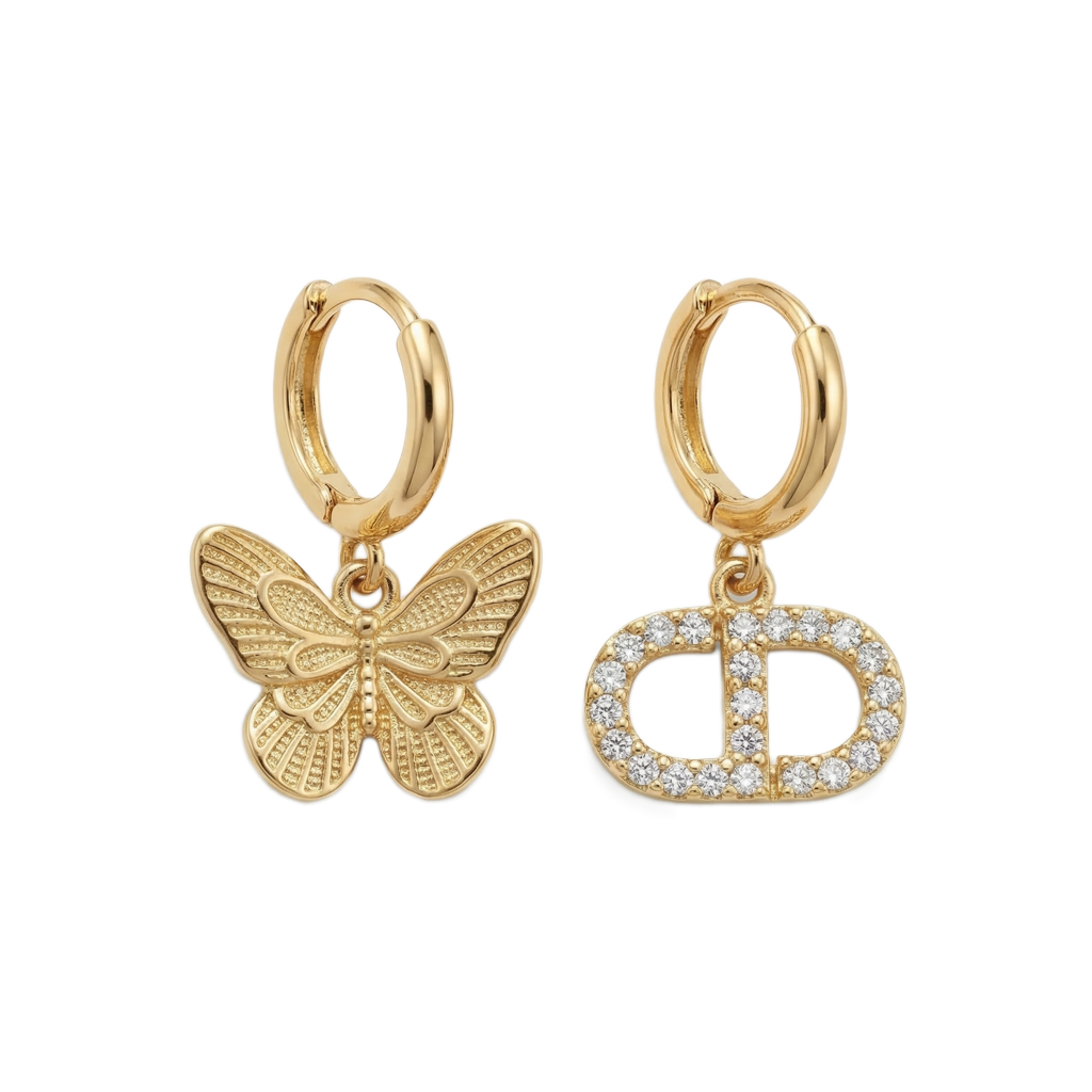 Elysian Winged Küpe (İthal Model)