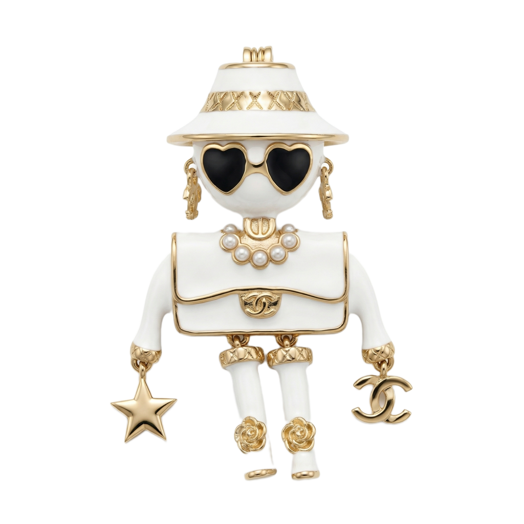 Mademoiselle Broş (İthal Model)