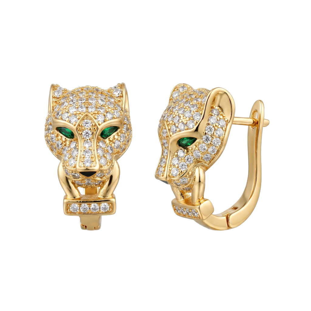 Imperial Panthera Küpe (İthal Model)