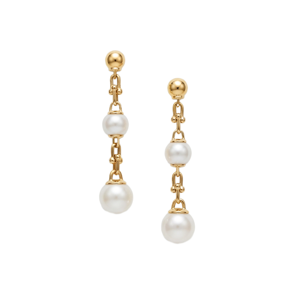 Lyra Pearl Küpe (İthal Kutulu Model)