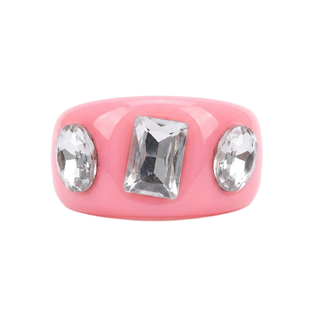 Bubblegum Crystal Yüzük