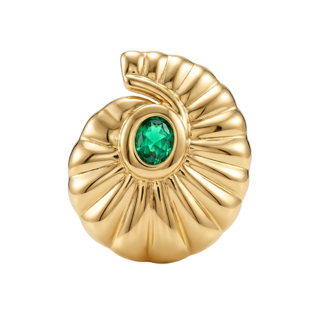 Nautilus Shell Küpe