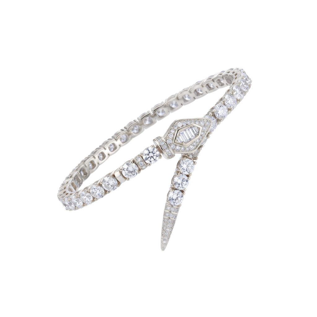 Pavé Serpent Bileklik