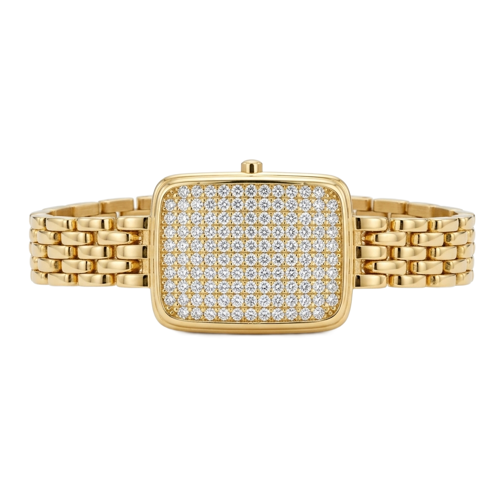 Pavé Rectangular Bileklik