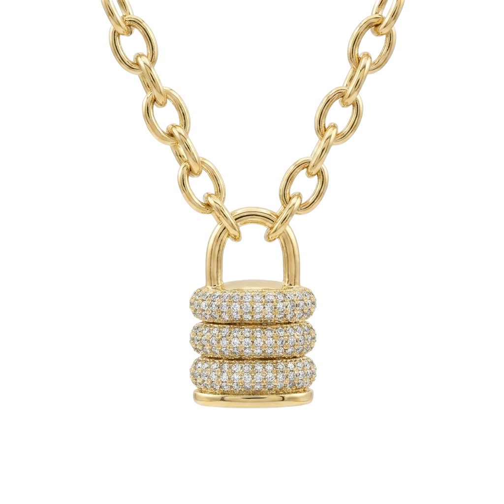 Caelum Padlock Kolye