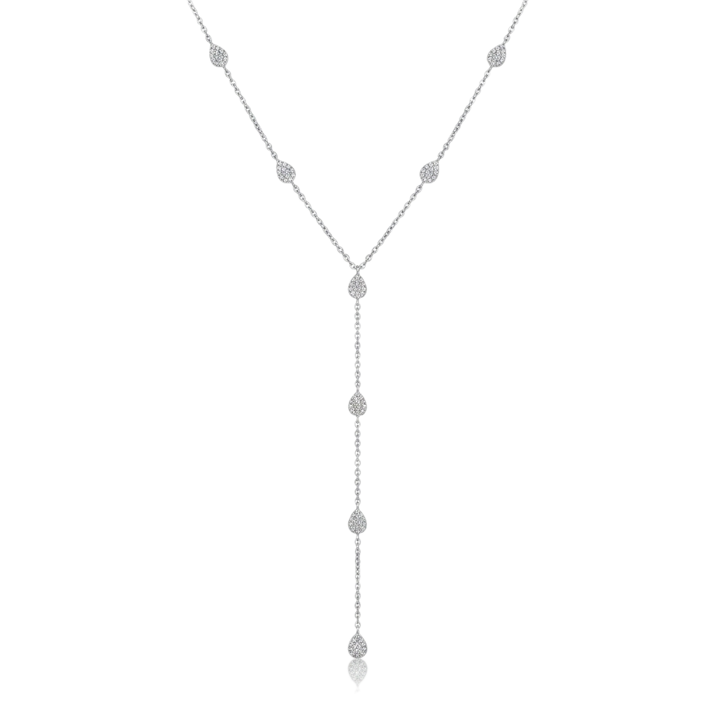 Teardrop Lariat Kolye