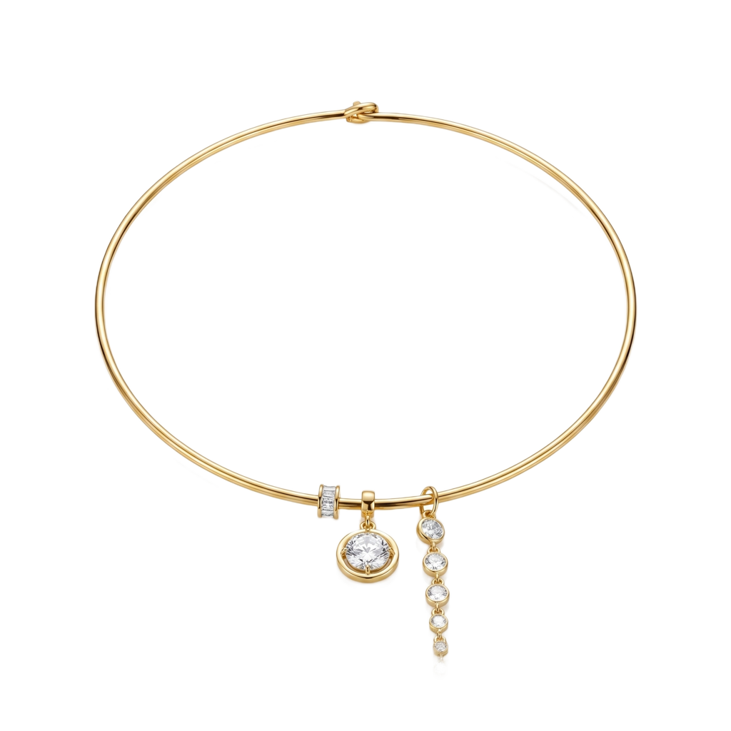 Gilded Pendulum Kolye