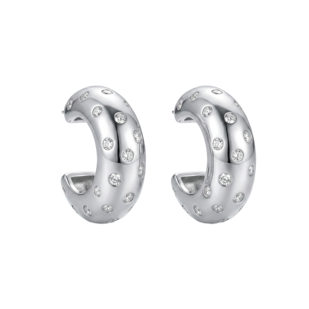 Stellar Crater Earrings