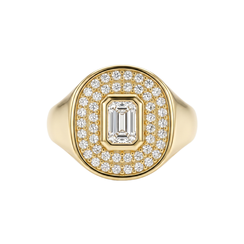 Duo Axis Yüzük (Serçe Parmak)