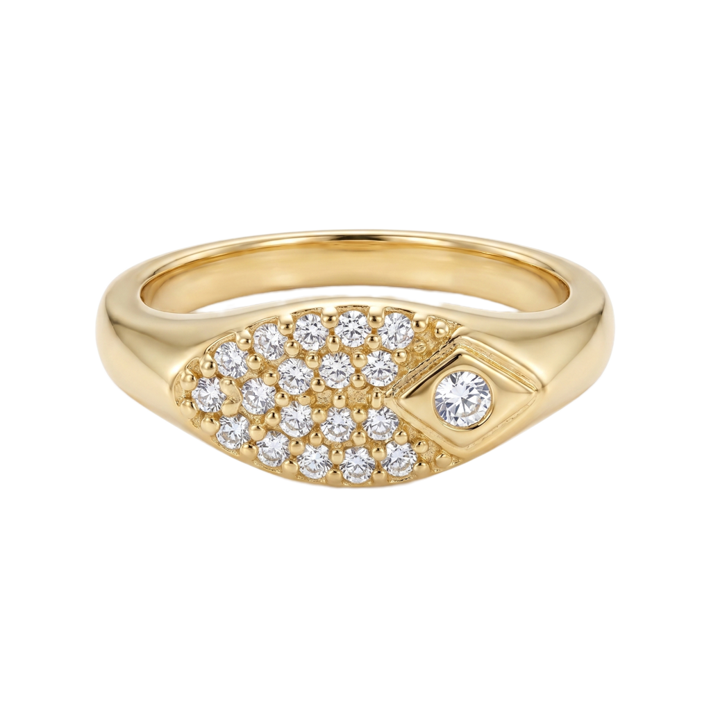 Vertical Horizon Ring (Pinky Finger)