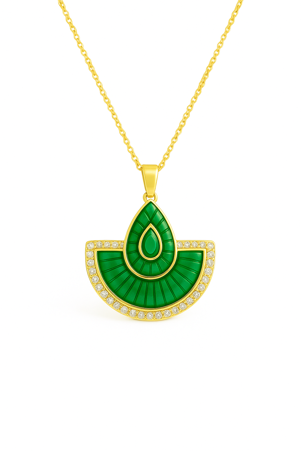 Green Arc Enchant Kolye - MuffGem