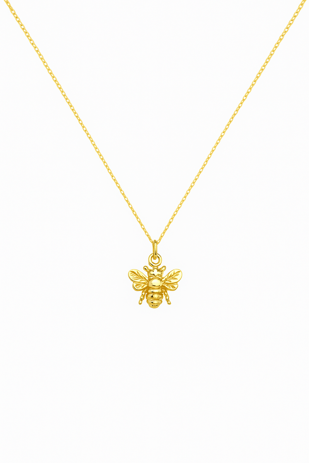 Apis Honey Bee Necklace
