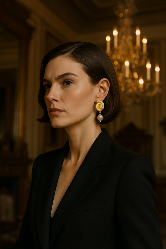 Pearl Tide Küpe - MuffGem