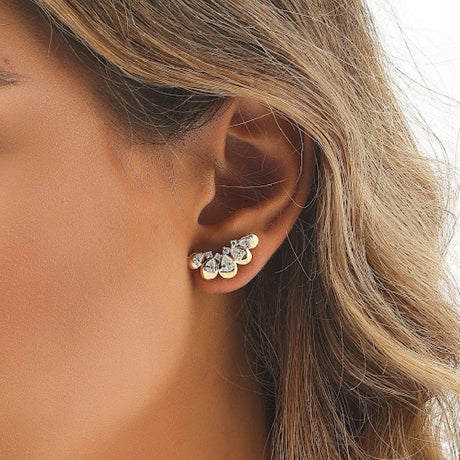 Pétala Dorée Küpe - MuffGem