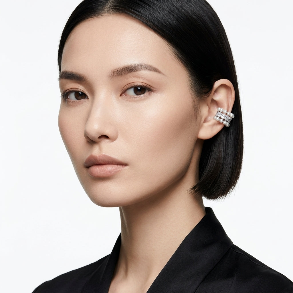 Princess-Cut Earcuff