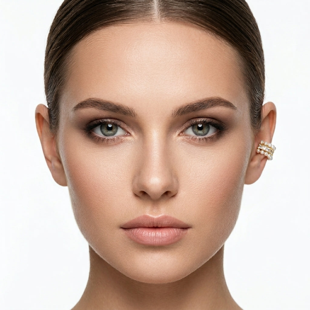 Princess-Cut Earcuff