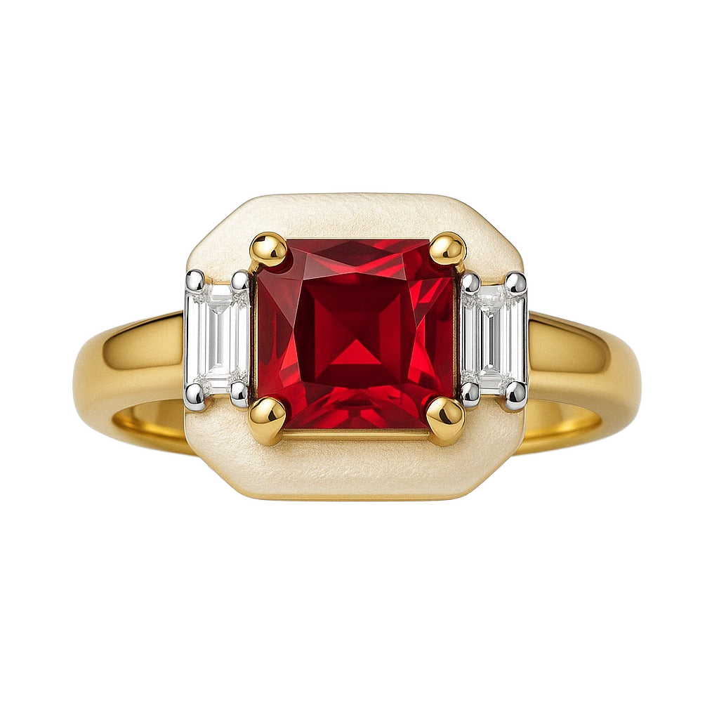 Flame Crest Yüzük - MuffGem