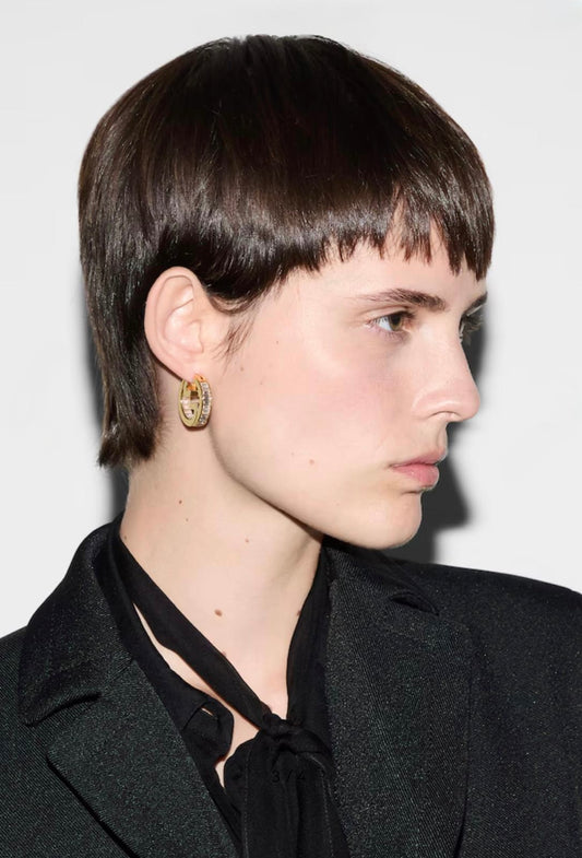 Lustro Crest Küpe (İthal Kutulu Model)