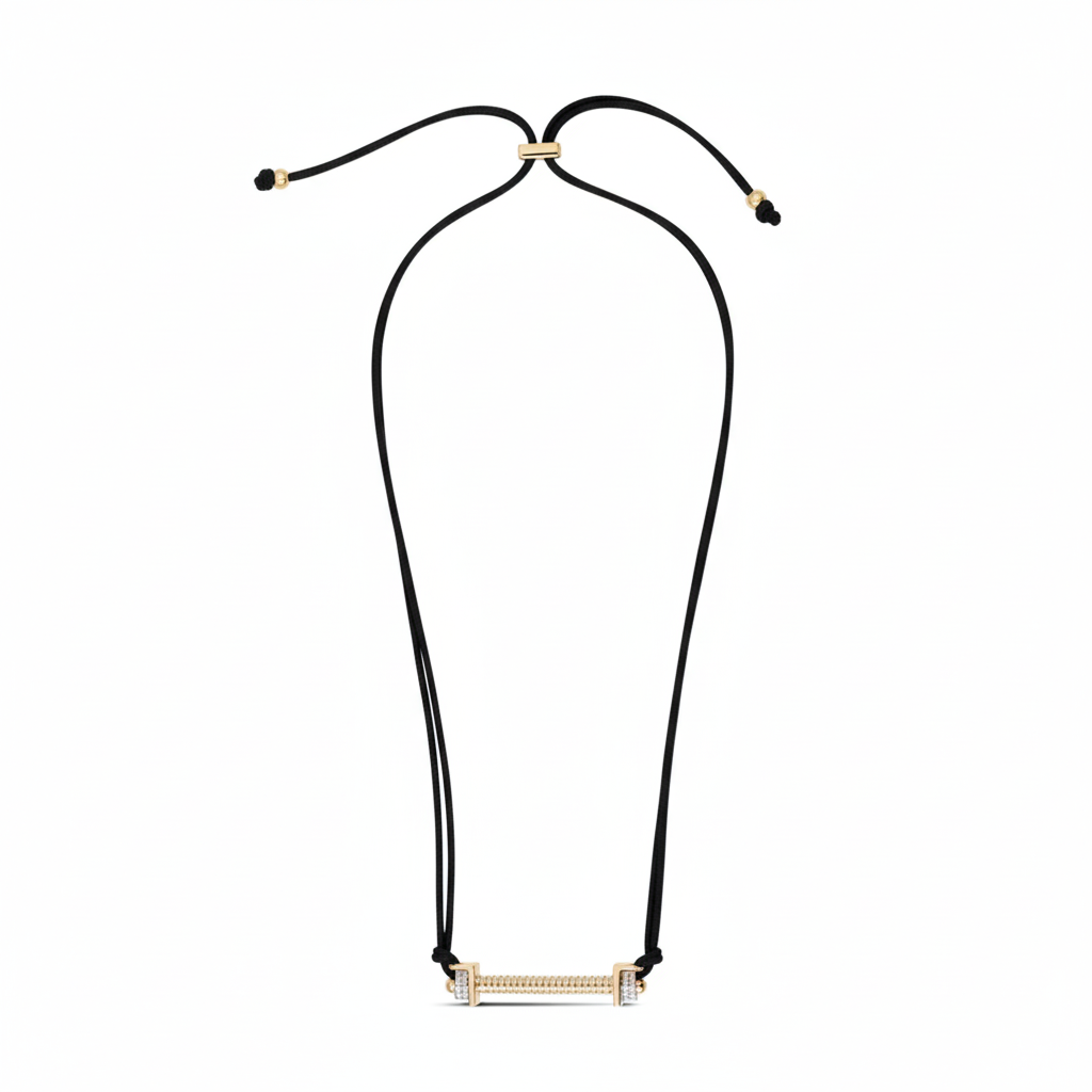 The Linear Cord Necklace