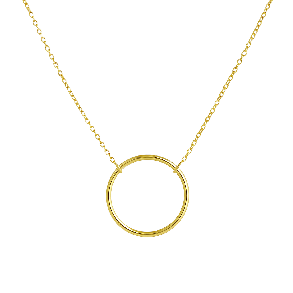Lunara Circle Necklace