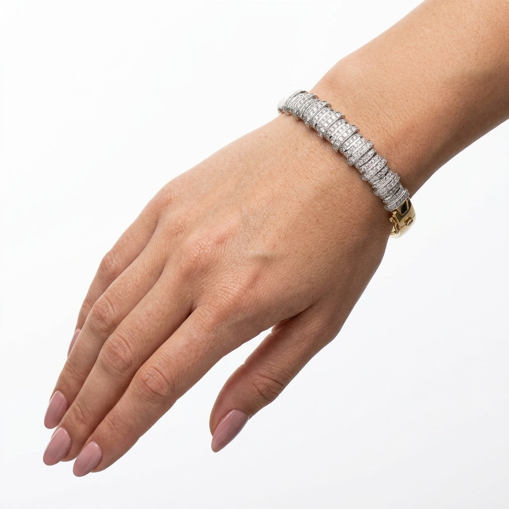 Two-Tone Graduated Kelepçe