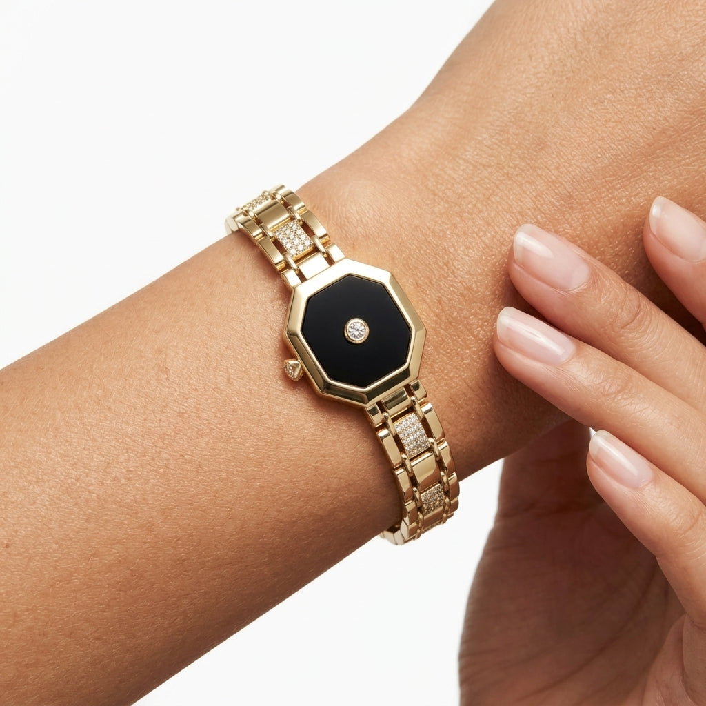 Octagon Pavé Bileklik