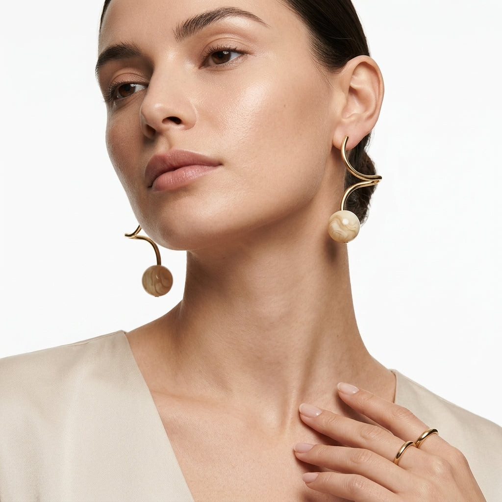 Fluid Wave Küpe
