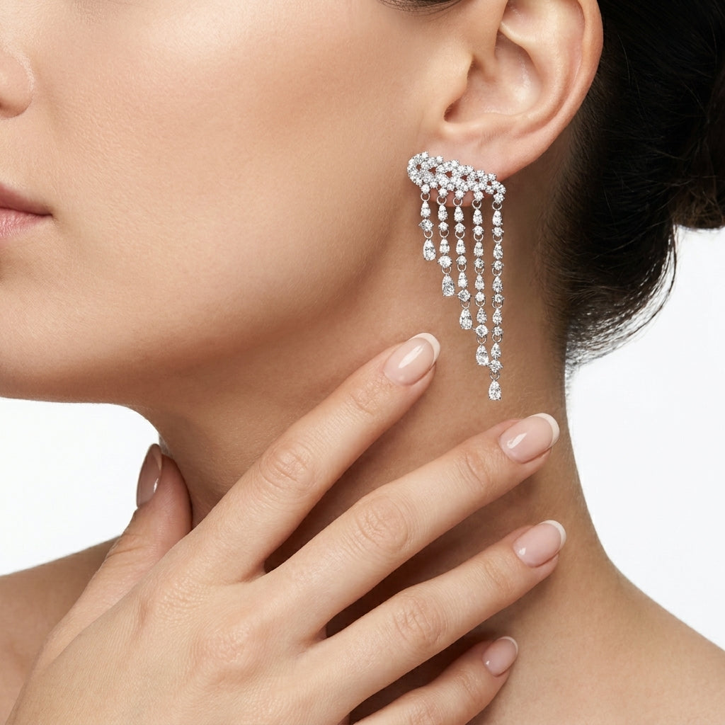 Graduated Aura Earrings