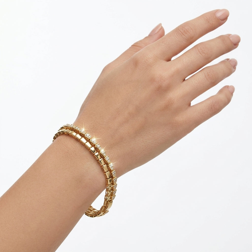 Dual-Draped Bileklik