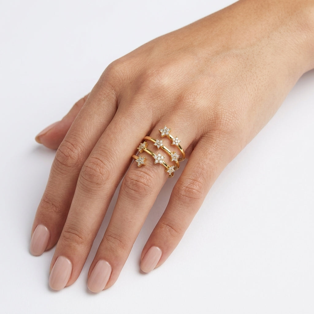 Cosmic Constellation Ring
