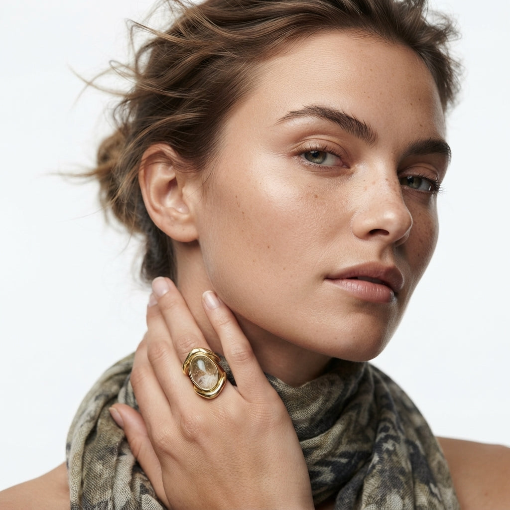 Contour Oval Yüzük