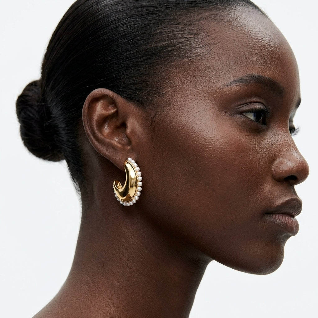 Amara Seed-Pearl Küpe