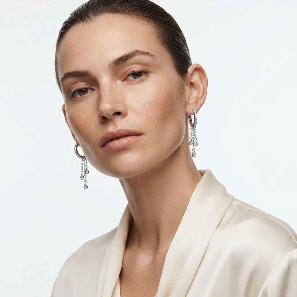 Pear Fringe Küpe