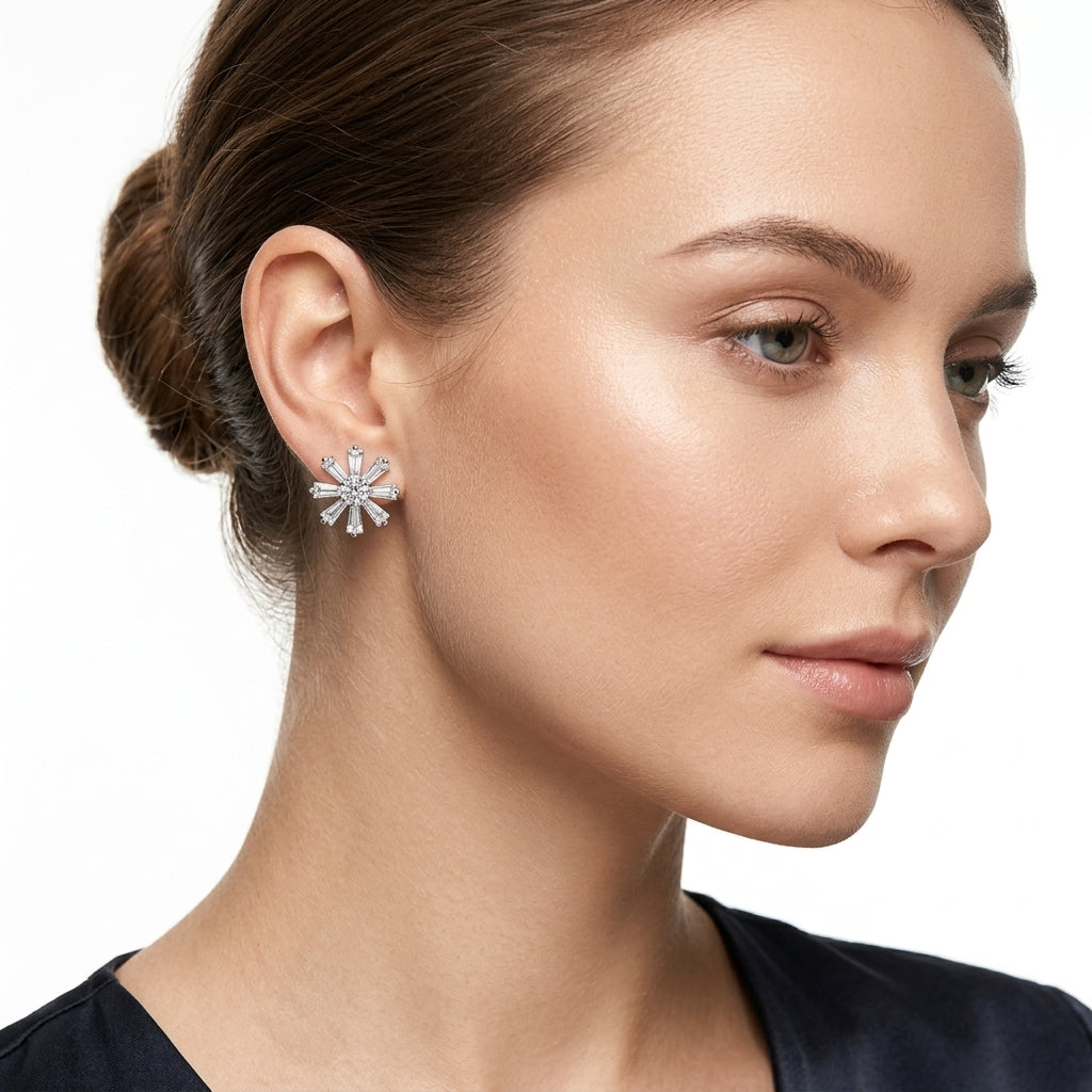 Lumina Snowflake Küpe