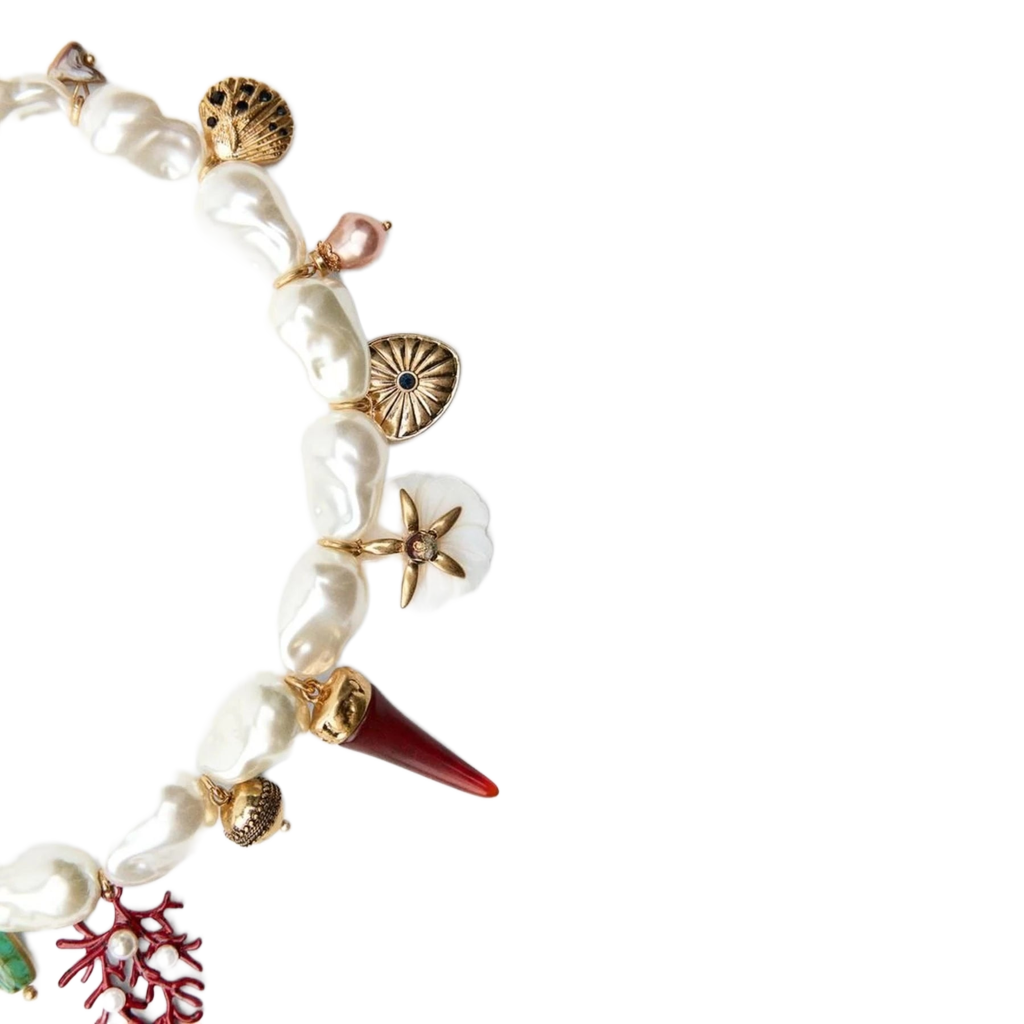 Nacre Bloom Kolye - MuffGem