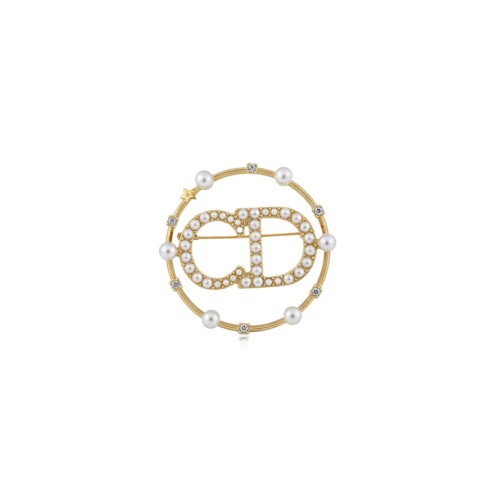 Aster Pearl Brooch (Imported Boxed Model)