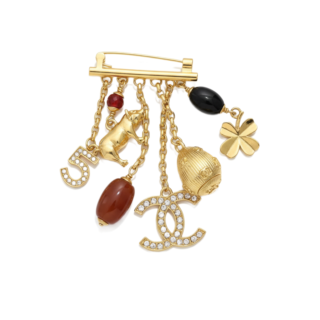 Five Luck Brooch (Imported Boxed Model)