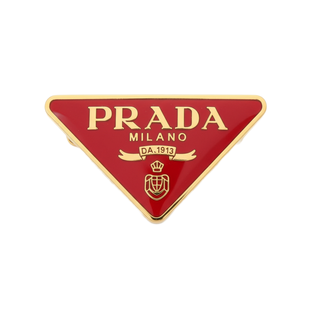 Milano Red Brooch (Imported Boxed Model)