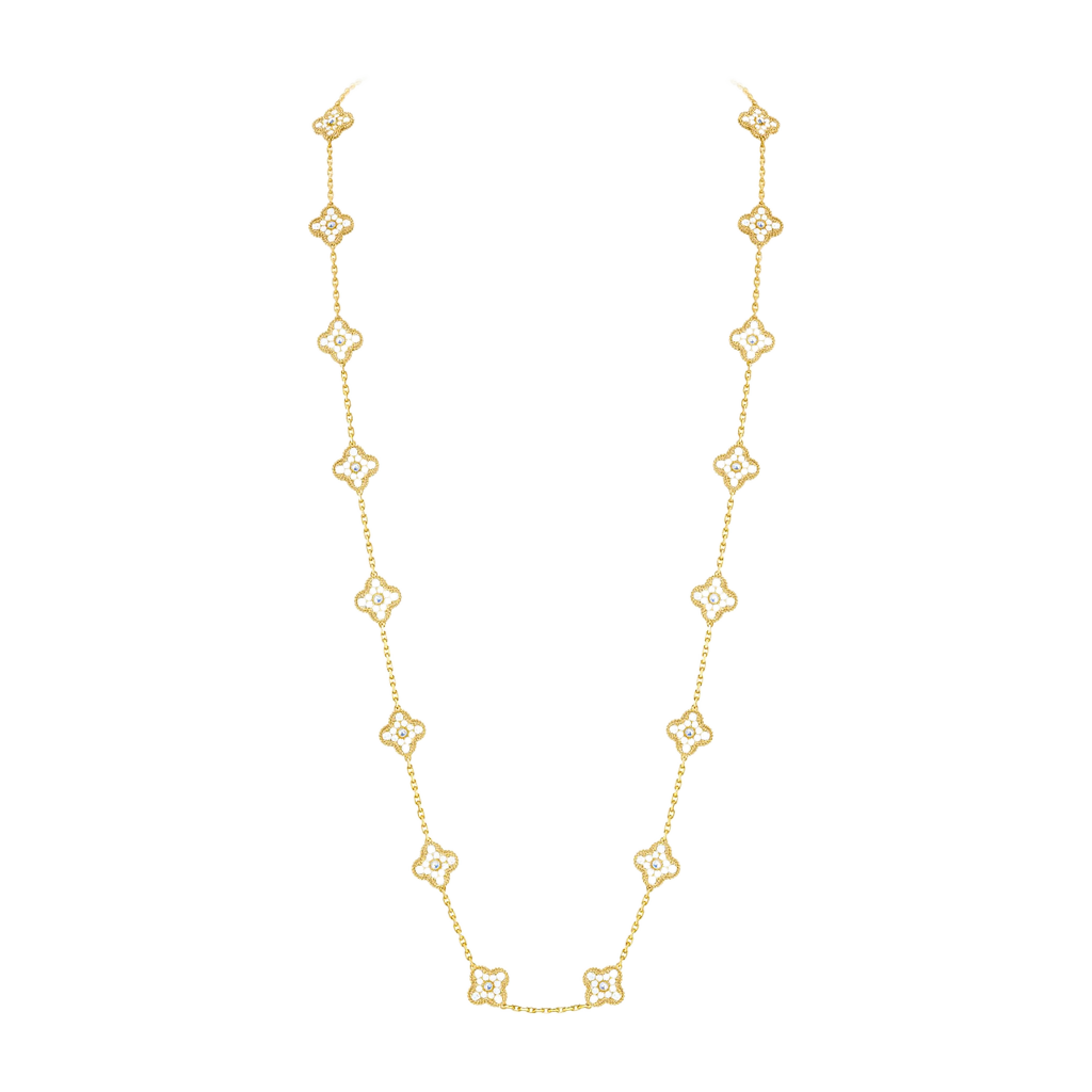 VCA Aurivine Kolye (İthal Kutulu Model)